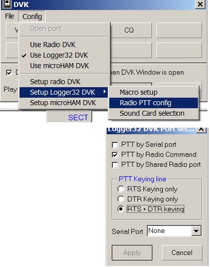 Logger32 DVK PTT